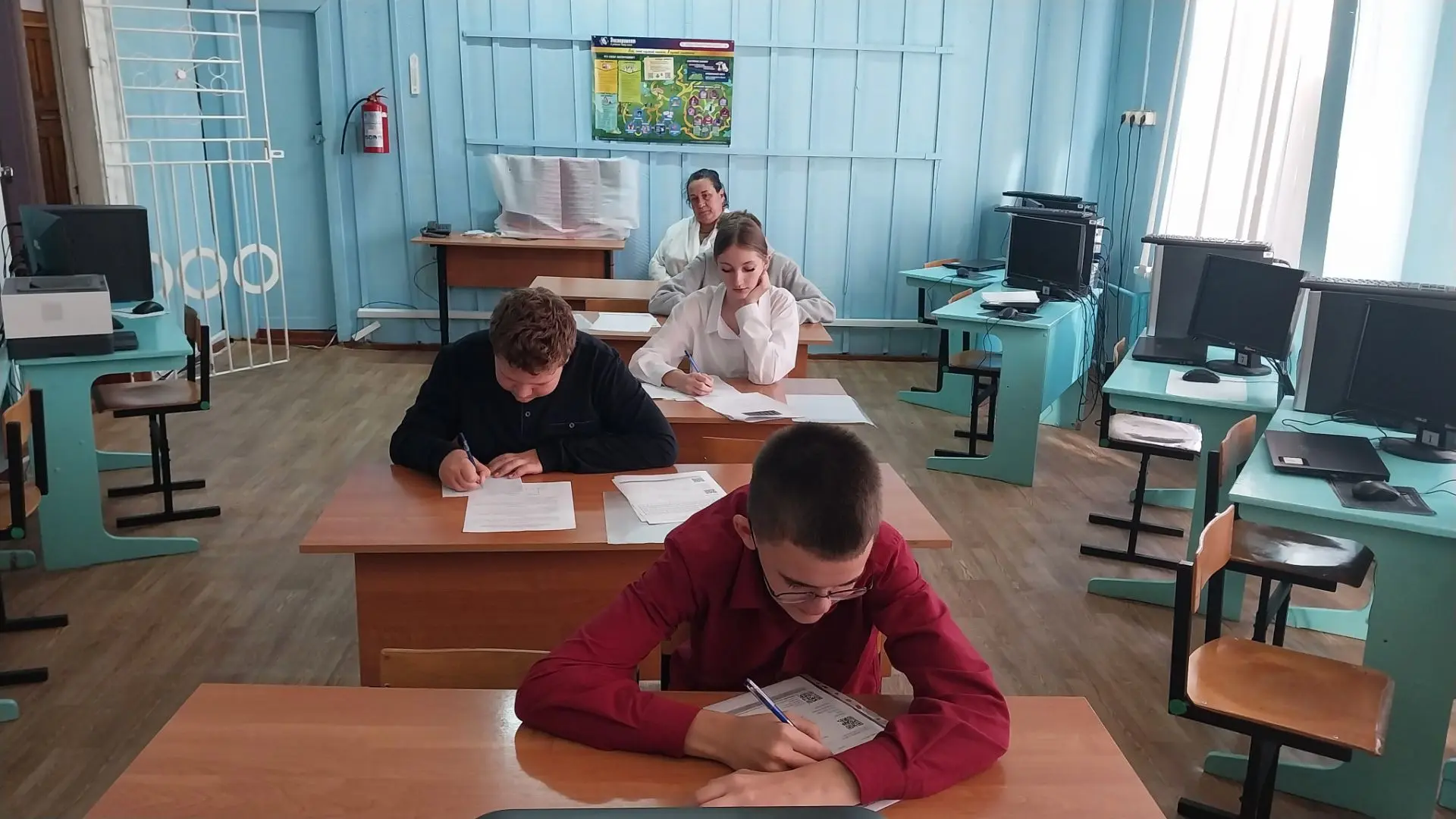 7 октября в МОУ СОШ с.Старая Потловка состоялся школьный этап Всероссийской олимпиады ш...