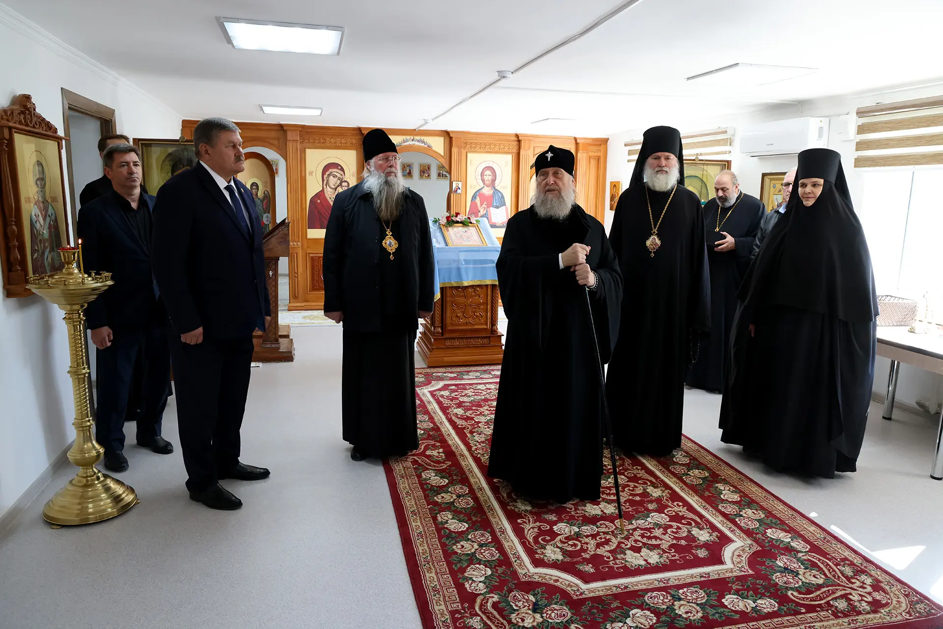 7 октября город Байконур с пастырским визитом посетил Глава Митрополичьего округа Русск...