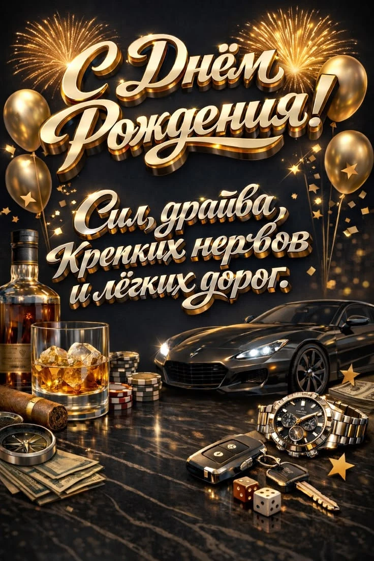 Поздравляем с Днём рождения! 🎂🎁