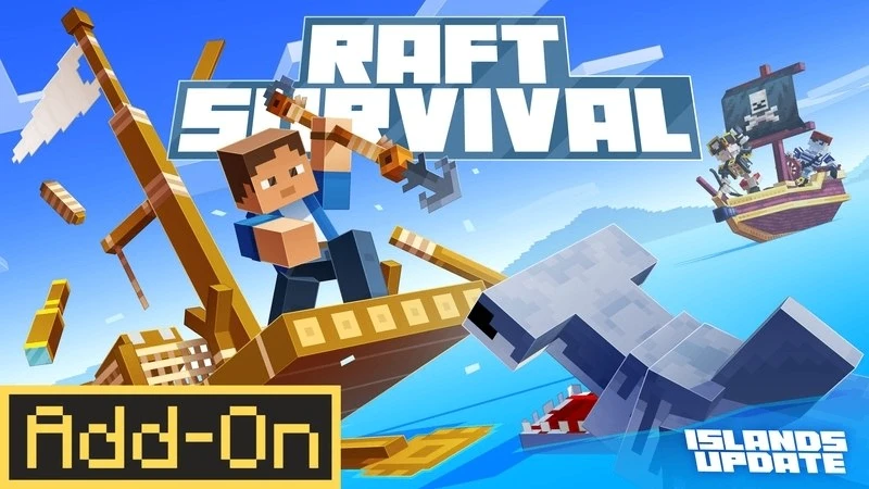 Карта Raft Survival