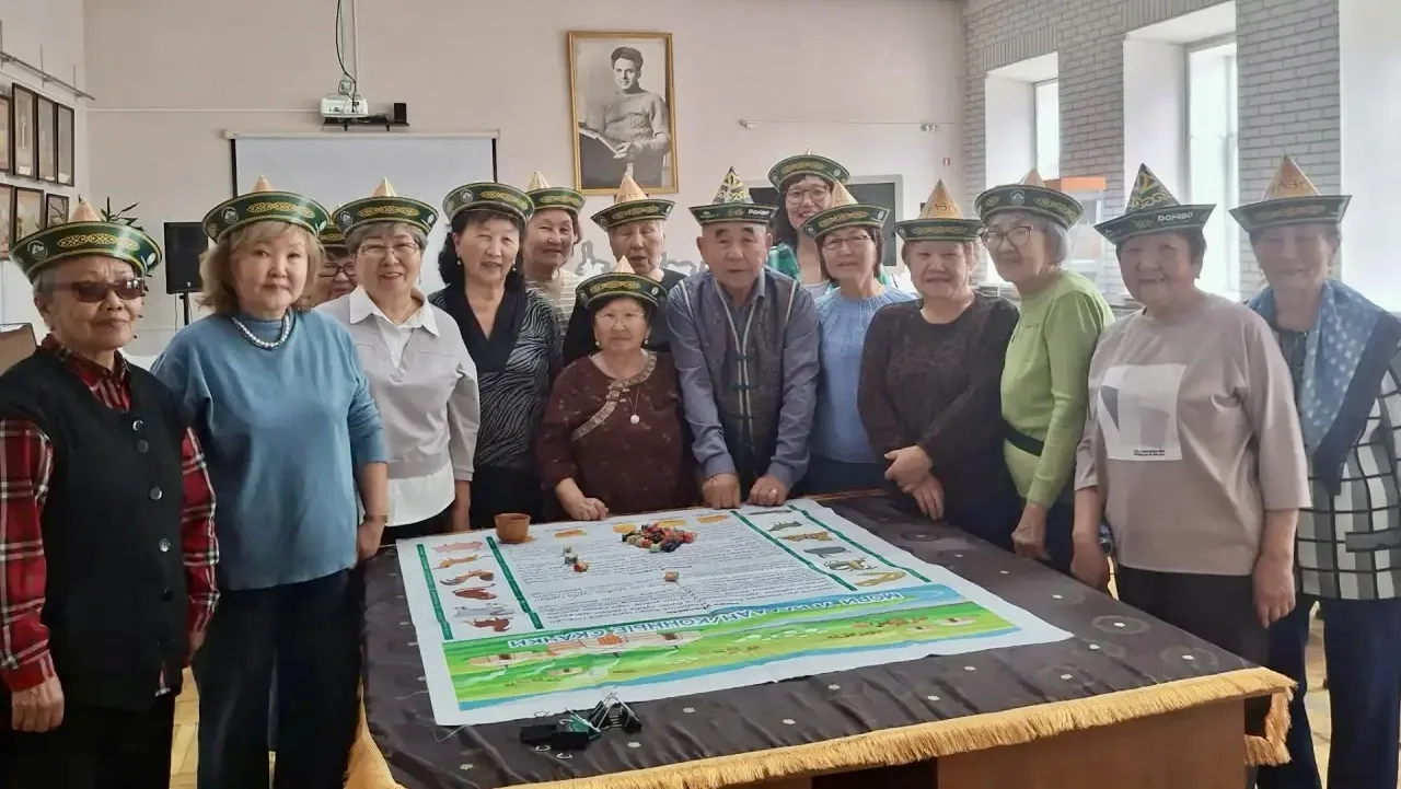 🎉 В Советском районе открыли новый клуб по игре «Шагай наадан» среди ветеранов