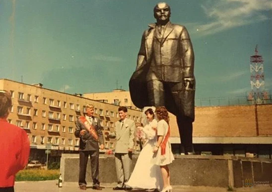 📷 Площадь Ленина, 1996 год