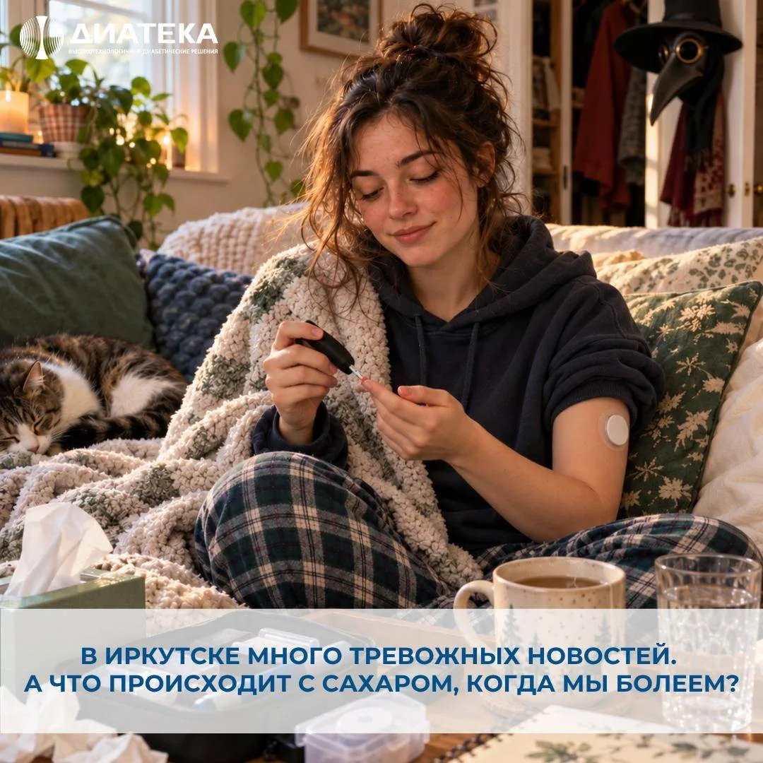 🦠 В ИРКУТСКЕ МНОГО ТРЕВОЖНЫХ НОВОСТЕЙ. А ЧТО ПРОИСХОДИТ С САХАРОМ, КОГДА МЫ БОЛЕЕМ?