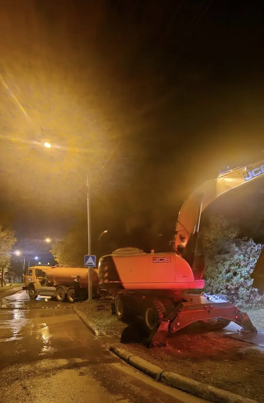 Повреждение ликвидировано, водоснабжение восстановлено ✅