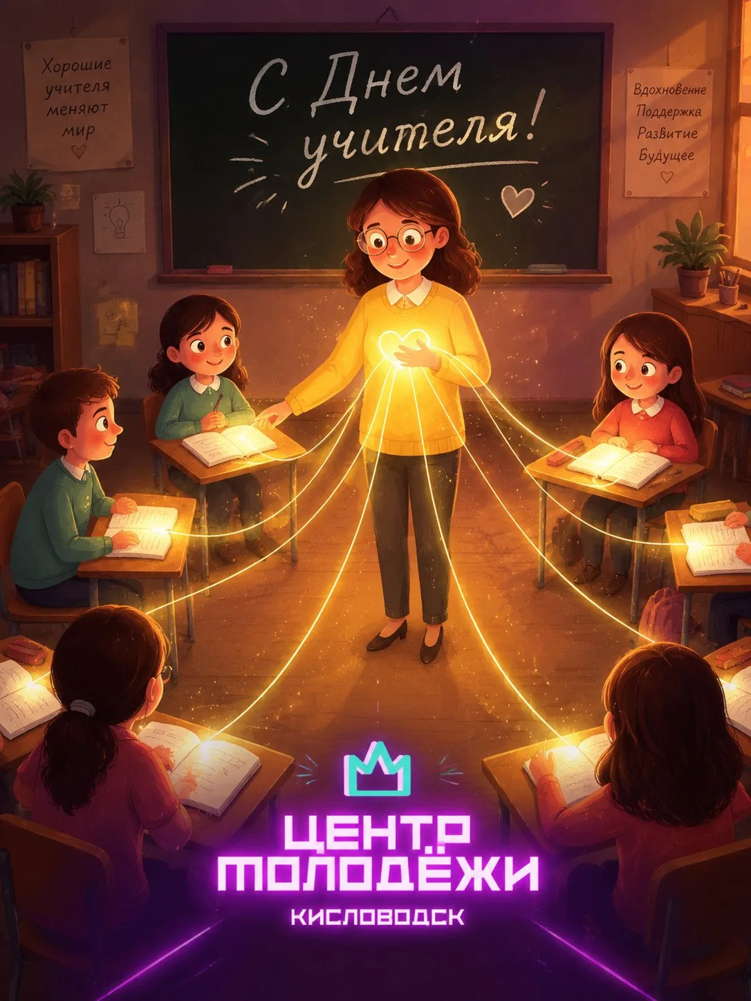 📚 С Днём учителя!
