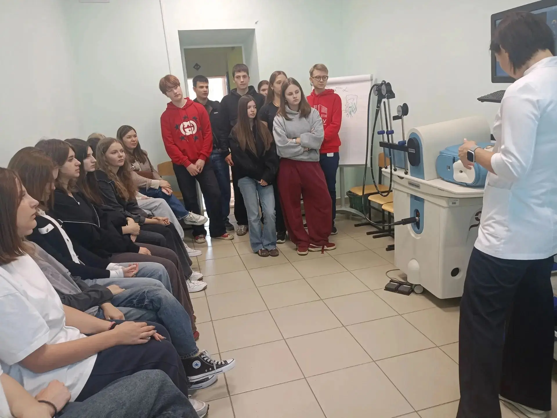 🧑‍🔬Ученики 10 «В» медицинского класса школы №3 Тамбова посетили Рязанский государстве...