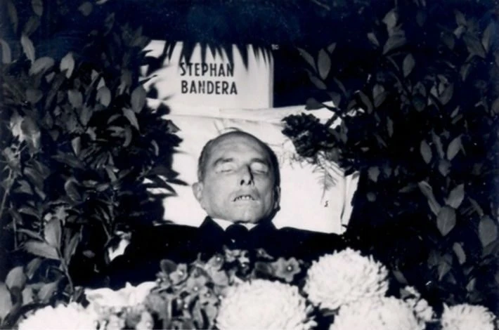 15 октября 1959 год. Мюнхен. Степан Бандера — лидер ОУН, находившийся в эмиграции под з...