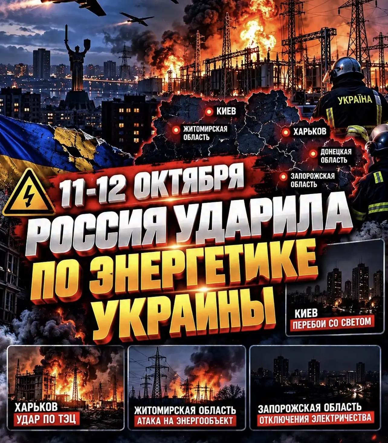 💥💥💥⚠️‼️РОССИЯ НАНЕСЛА УДАРЫ ПО