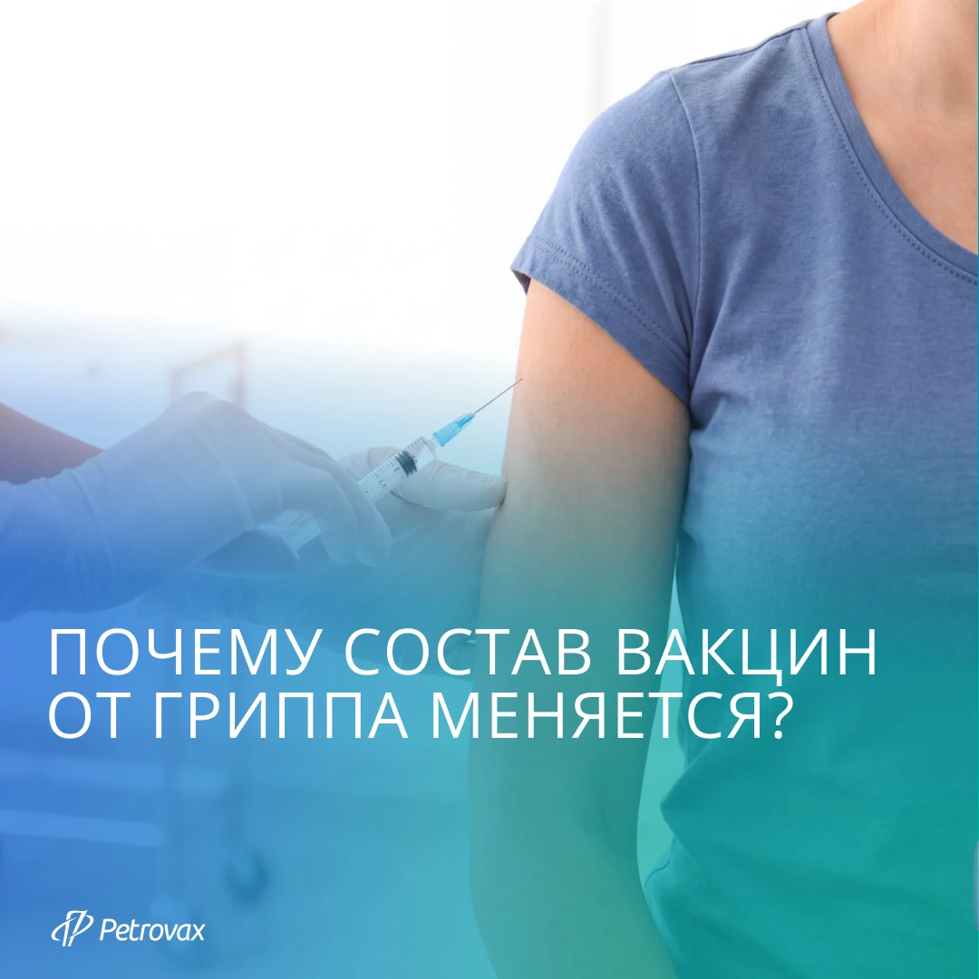 Почему состав вакцин от гриппа меняется каждый год? 🦠