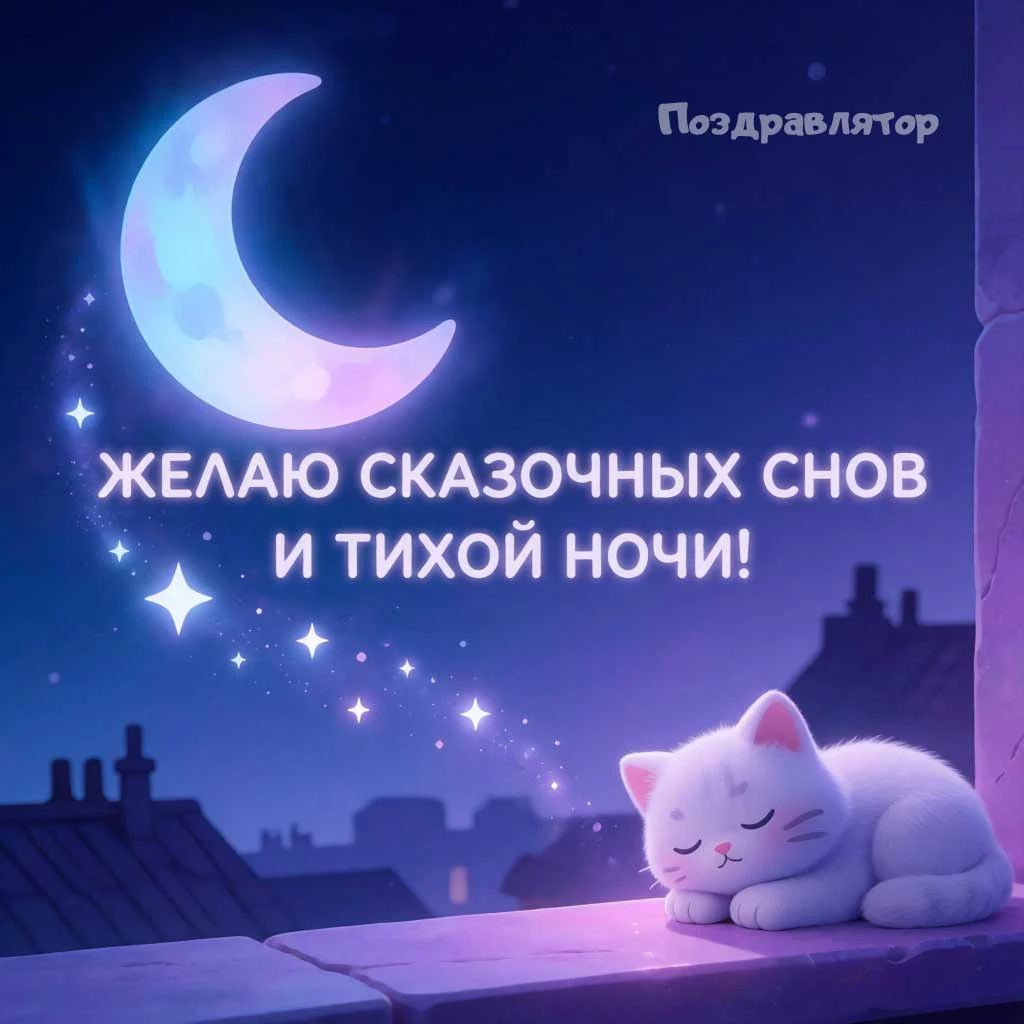 Пусть всё плохое останется в прошлом дне, а завтра будет добрым и светлым. Спокойной ночи!