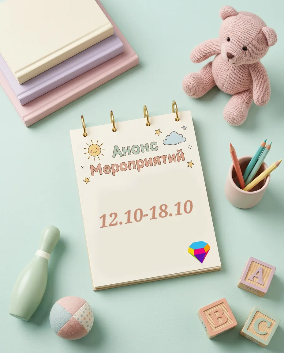 🍂 Неделя осенних открытий и семейного тепла для наших дошколят: с 12 по 18 октября 🧸✨
