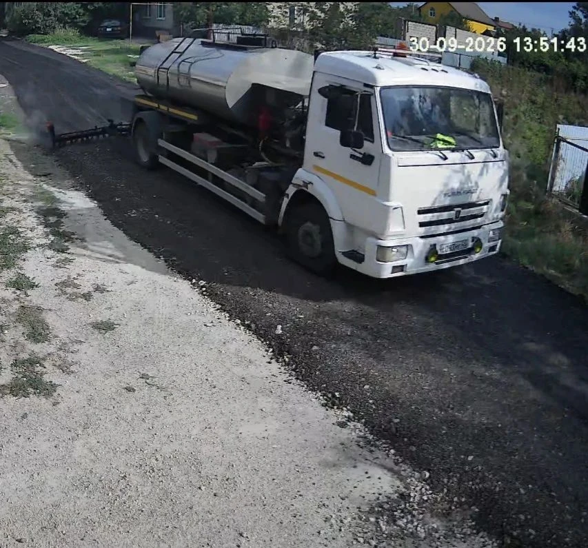 🚧 В Цибанобалке дорога начала разваливаться спустя 8 дней после ремонта?