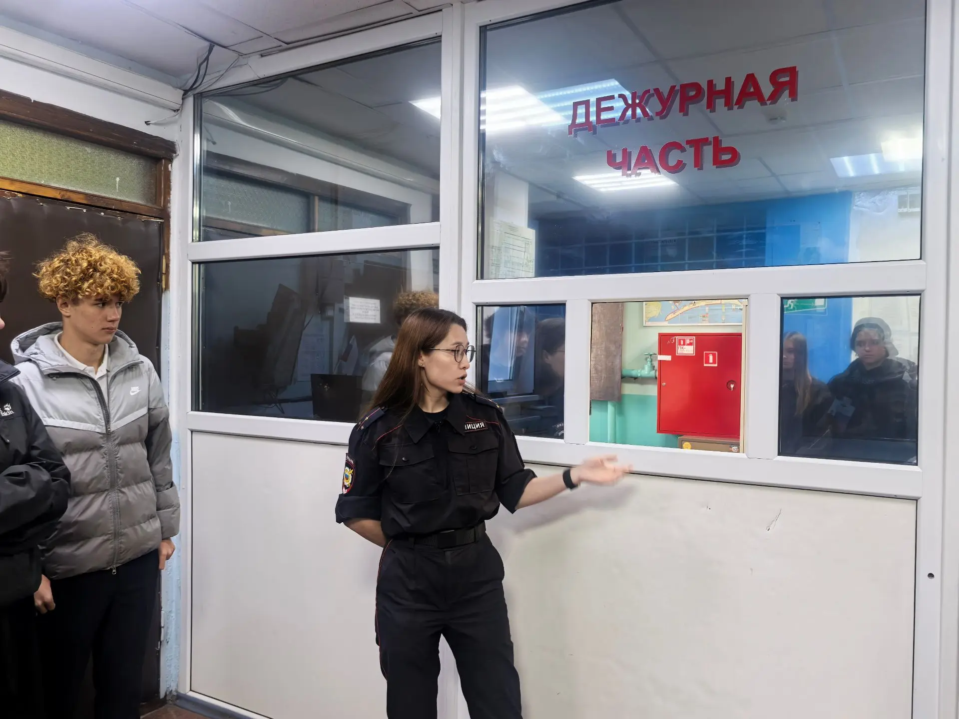 📢 Профориентация и профилактика: экскурсия в полицию