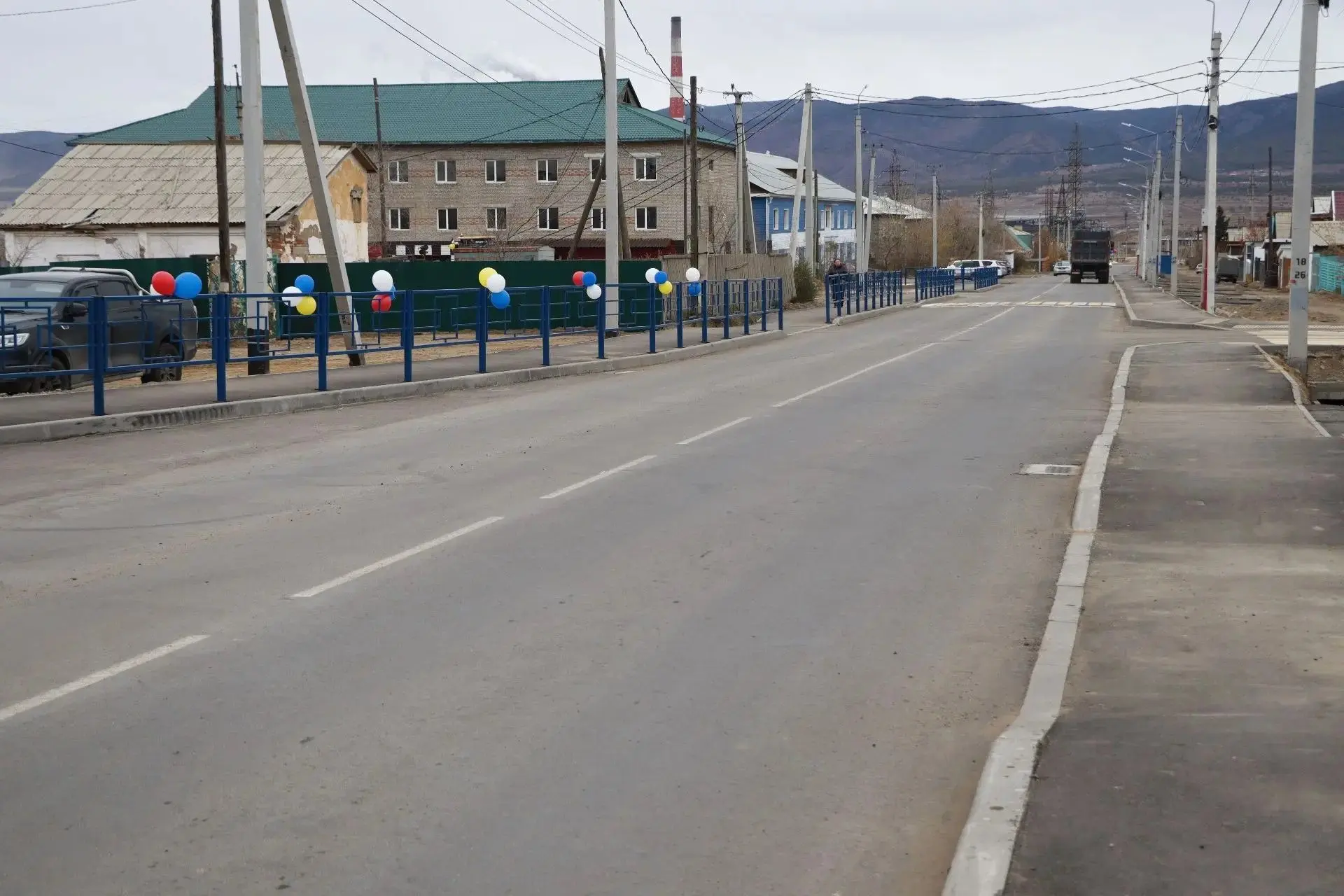 Сегодня в Гусиноозерске состоялось торжественное открытие дороги по улице Проезжая посл...