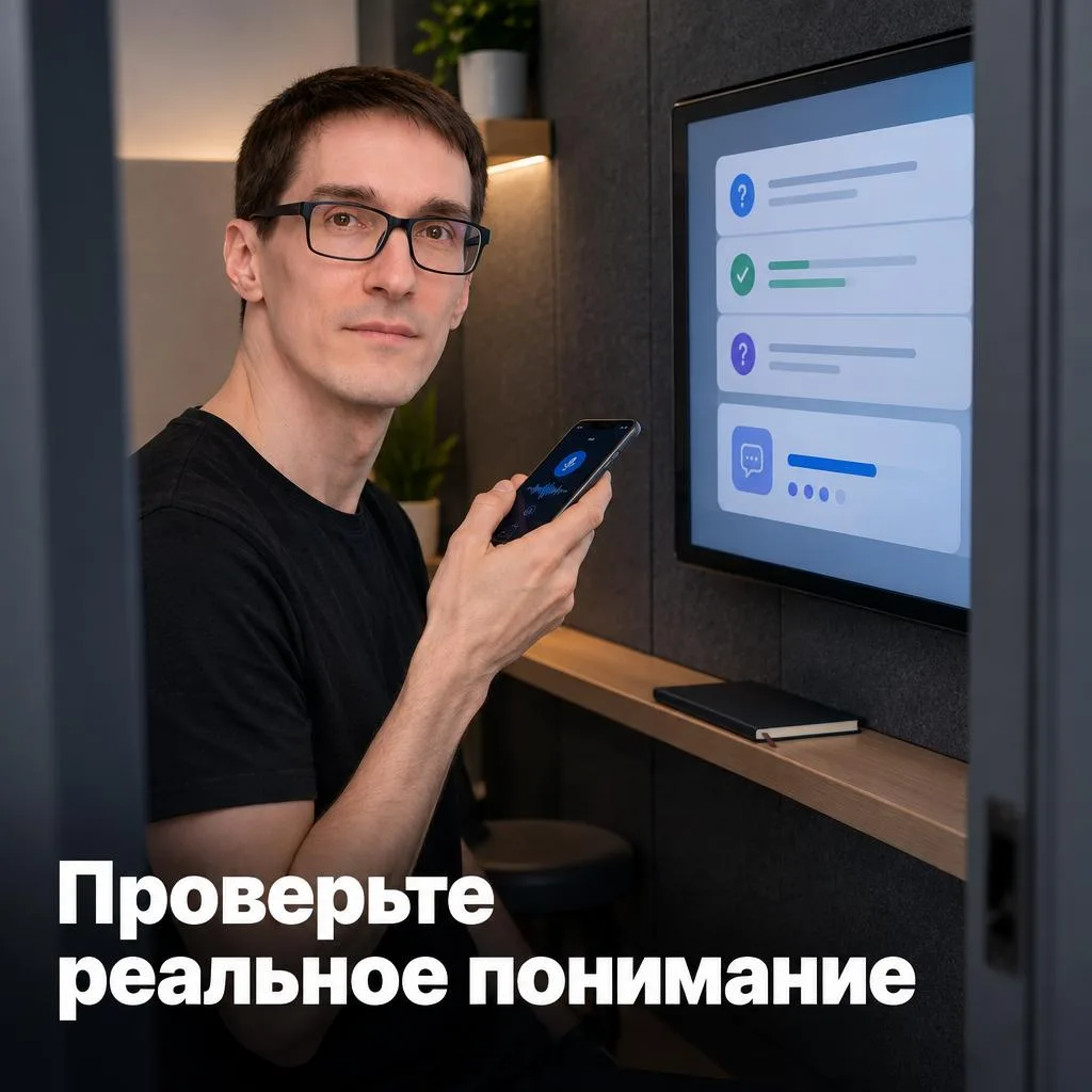 ИИ может объяснить тему так, что кажется: всё понятно. Но реальное понимание видно, ког...