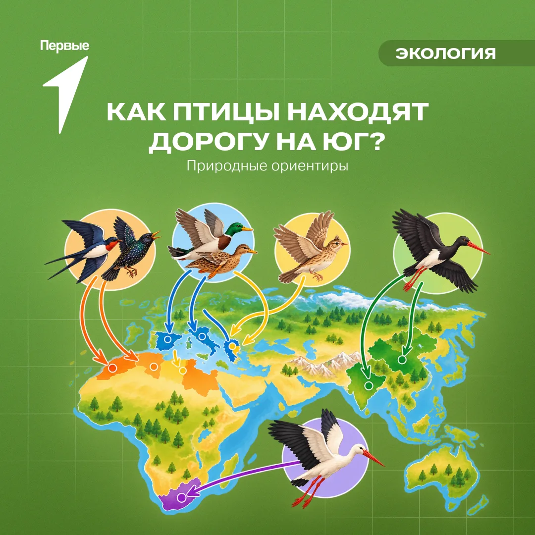 Маршрут на юг построен 🧭