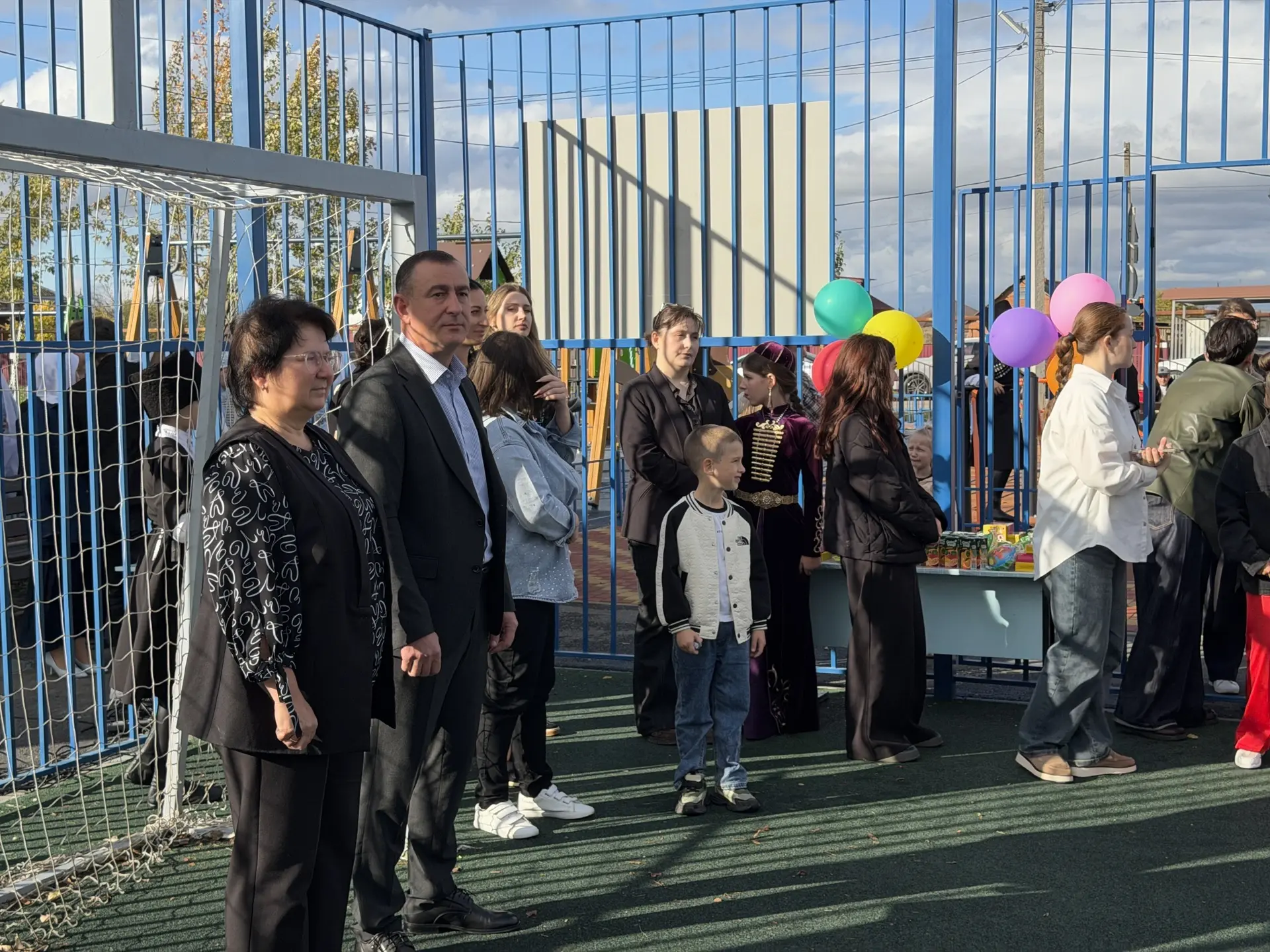 Сегодня в ауле Новобжегокай состоялось торжественное открытие новой современной детской...