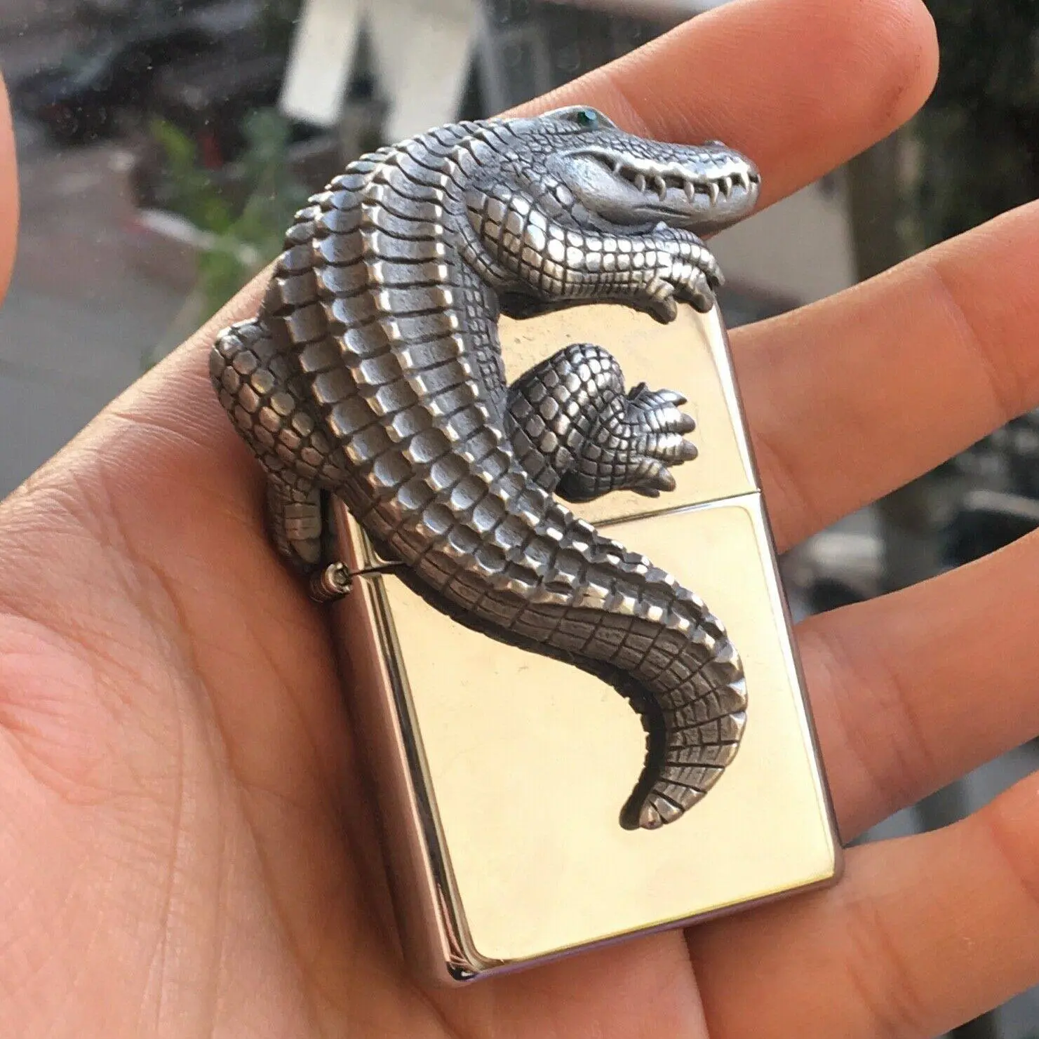 Zippo Crocodile 3D, немецкий выпуск.