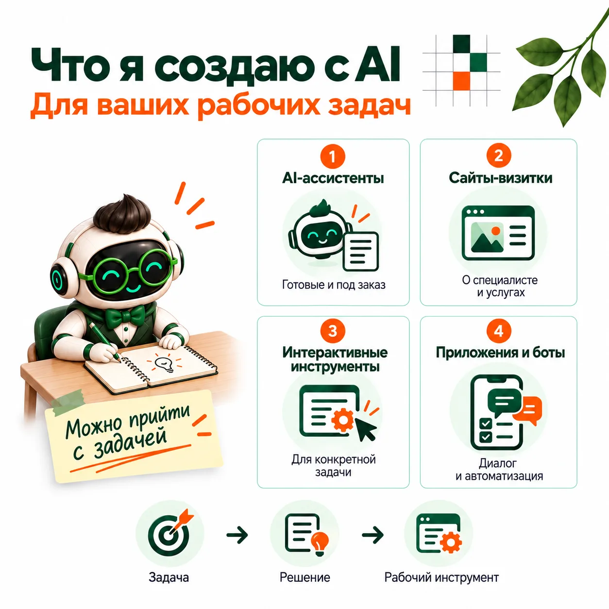 ЧТО Я МОГУ СДЕЛАТЬ С ПОМОЩЬЮ AI — УЖЕ НЕ ТОЛЬКО ДЛЯ СЕБЯ