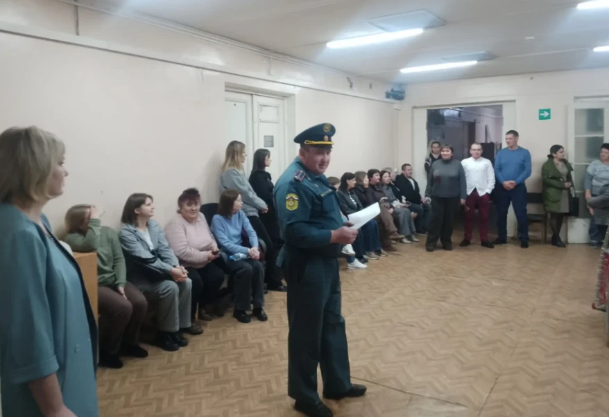 👨‍🚒 В Чернском районе проверили готовность населения к чрезвычайным ситуациям​