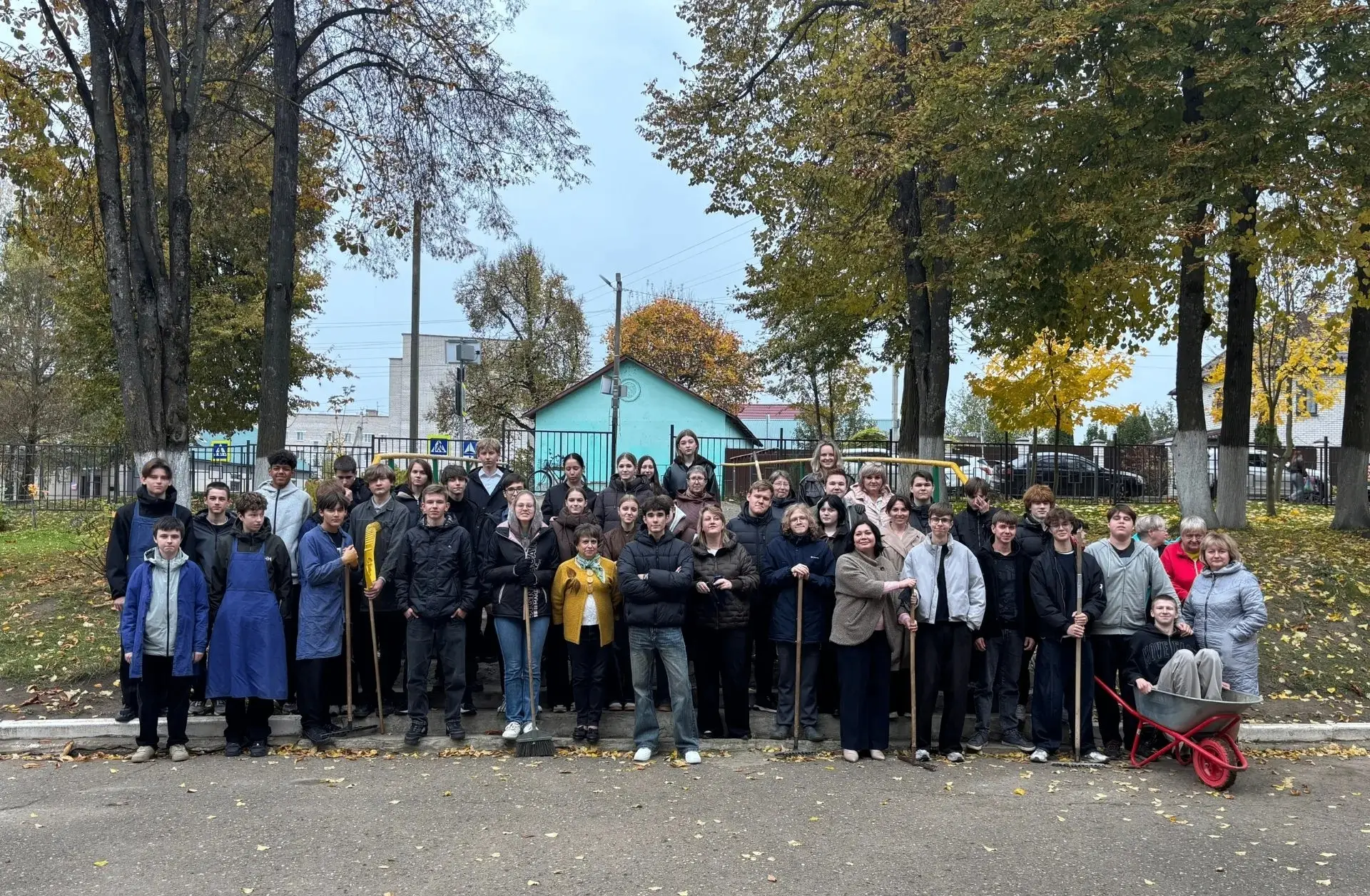 🍂 ОСЕННИЙ МАРАФОН ЧИСТОТЫ: ШКОЛА ЗАЖИГАЕТ! 🍁