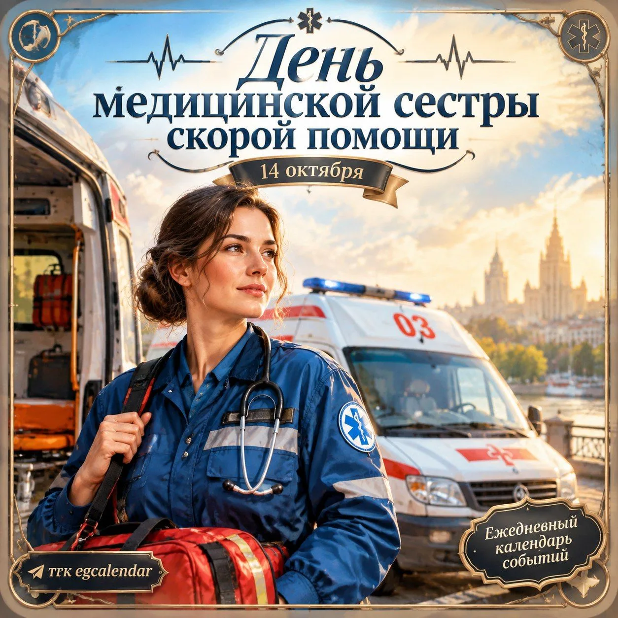 День медицинской сестры скорой помощи — это праздник ангелов-хранителей в белых халатах...