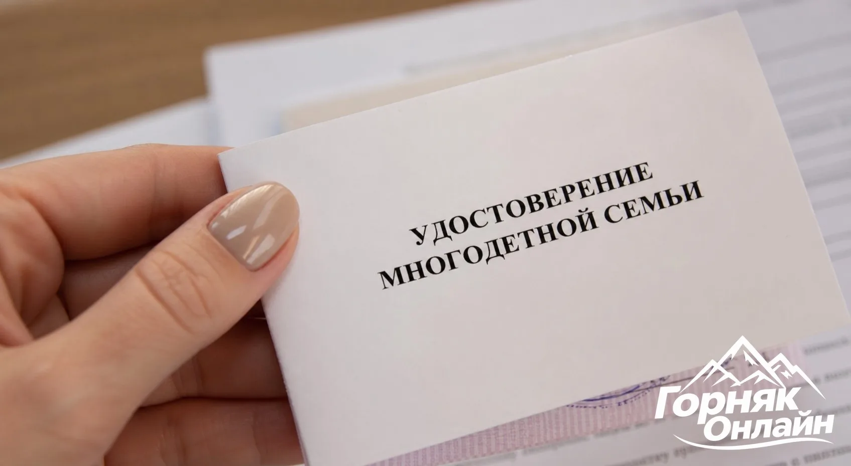 📲 Оформить удостоверение многодетной семьи можно онлайн!