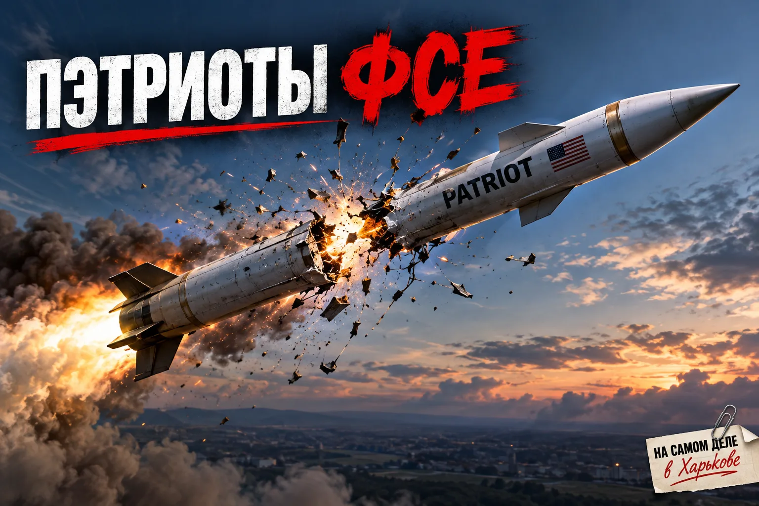 ❗️Украина исчерпала запасы американских ракет для систем ПВО Patriot, — CNN