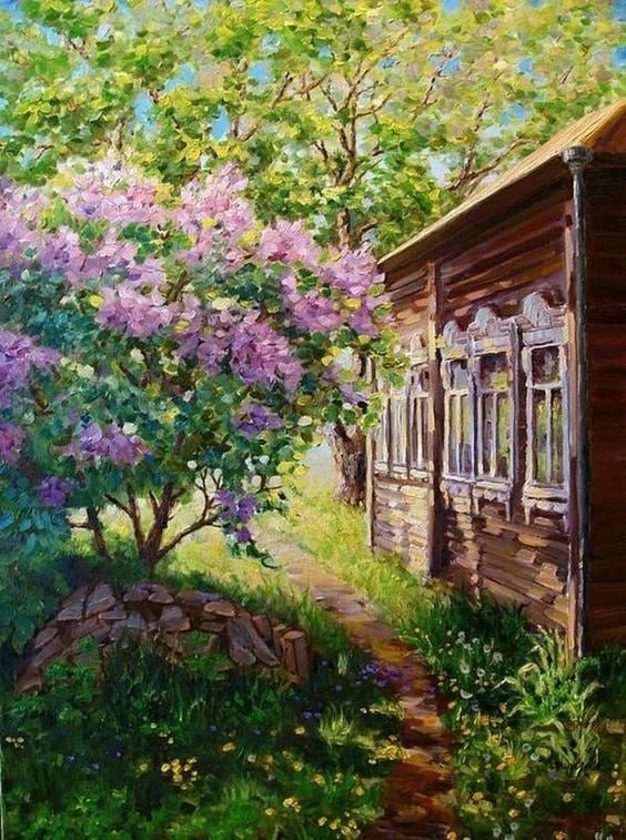 Все мне мерещится поле с гречихою,