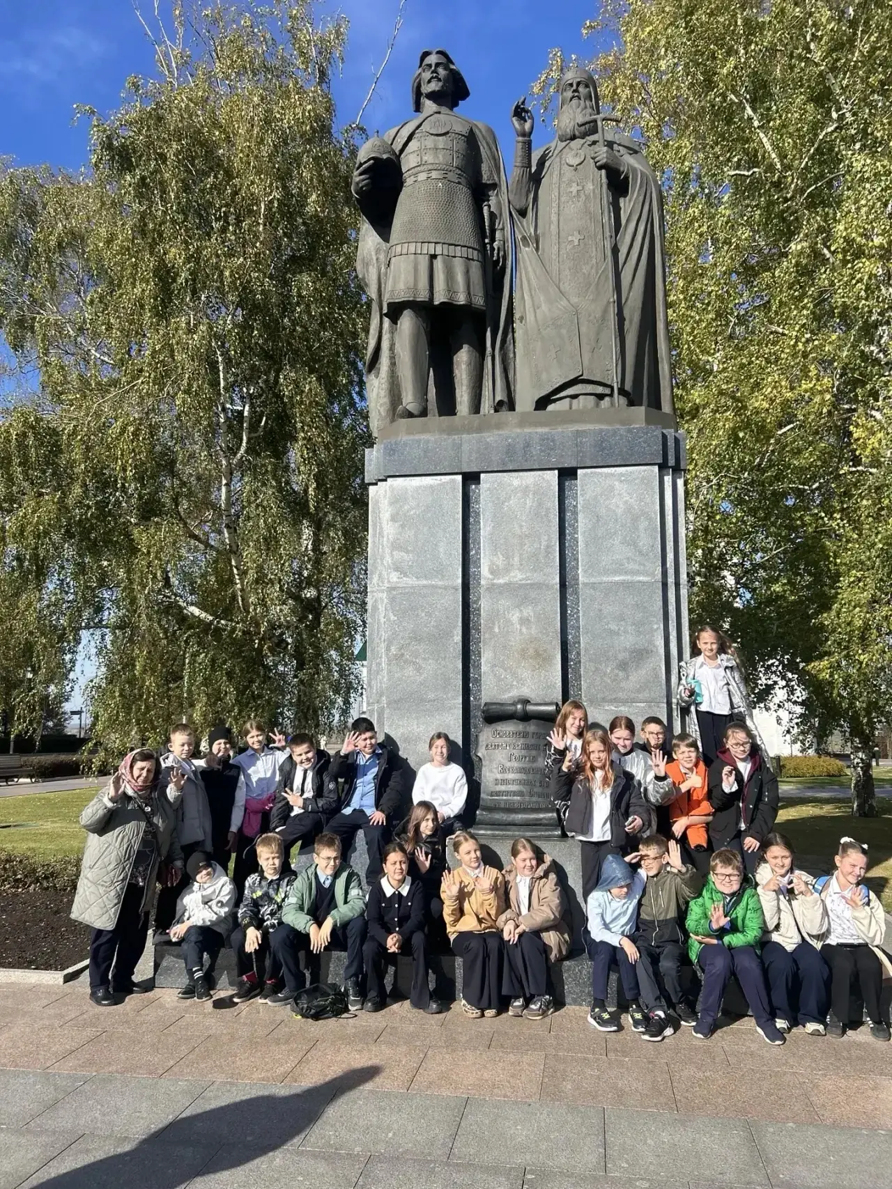 4 «А» на экскурсии по Нижегородскому кремлю и историческим местам города✨