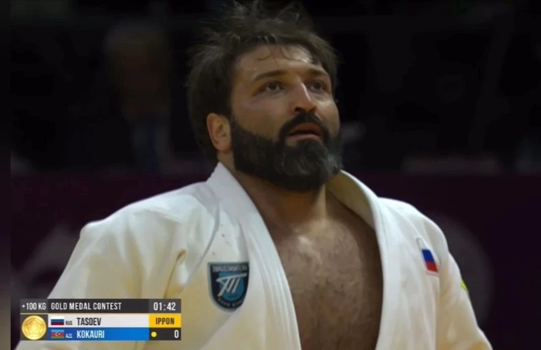 Инал Тасоев в третий раз стал чемпионом мира по дзюдо