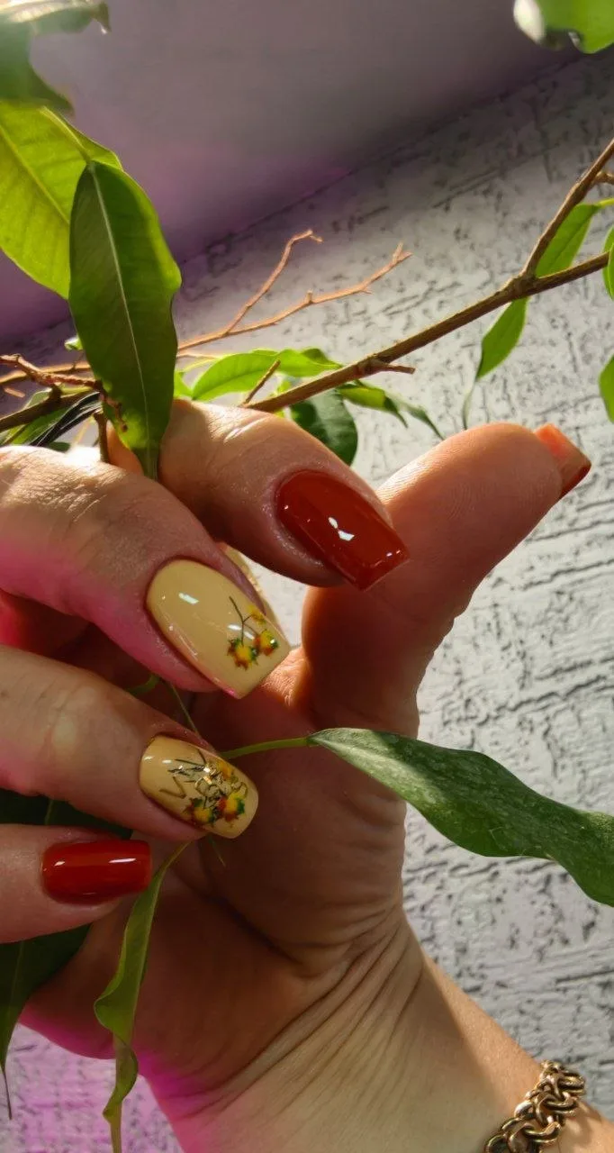 Осенние ноготочки. 💅