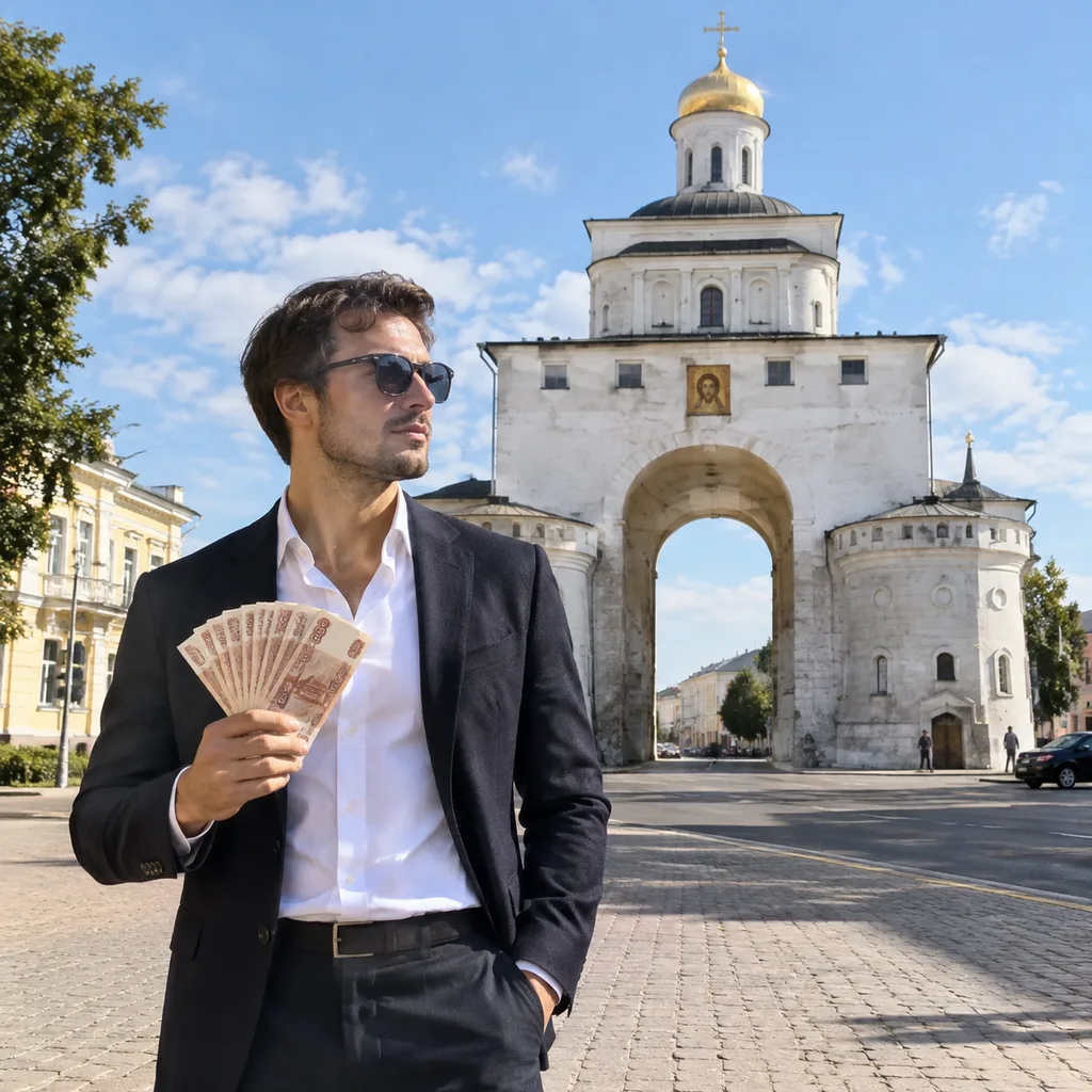 🤑Средняя зарплата во Владимире составляет 80000 рублей