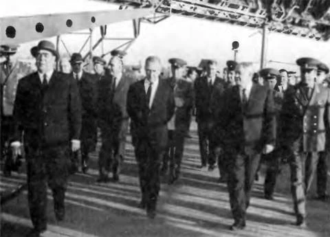 8-10 октября 1970 года на Космодроме Байконур состоялся смотр ракетной техники руководи...