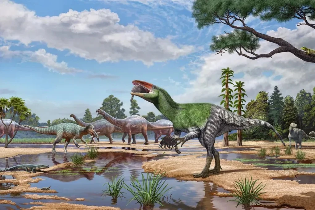 🦖В Европе нашли нового хищного динозавра с длинными когтями и мощными передними лапами