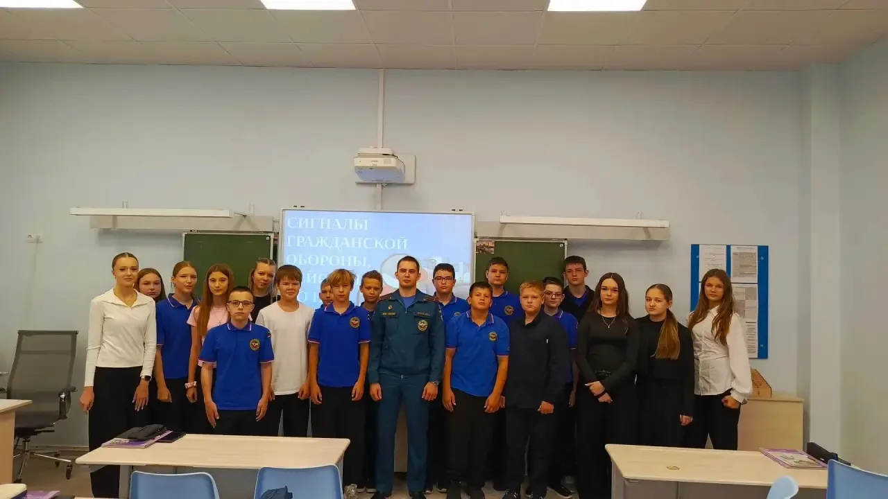 Урок от МЧС для наших кадетов 🚒