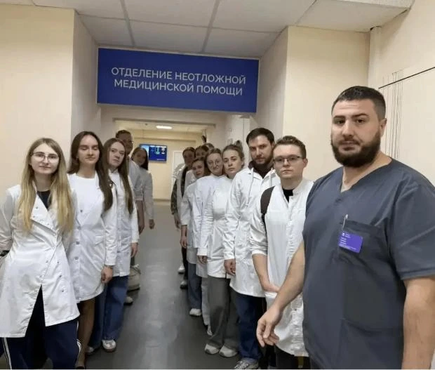 🩺Ординаторы ВГМУ отработали организацию неотложной помощи в поликлинике