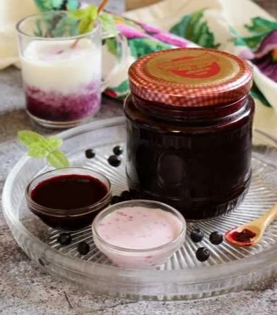 ЧЕРНИКА С САХАРОМ БЕЗ ВАРКИ
