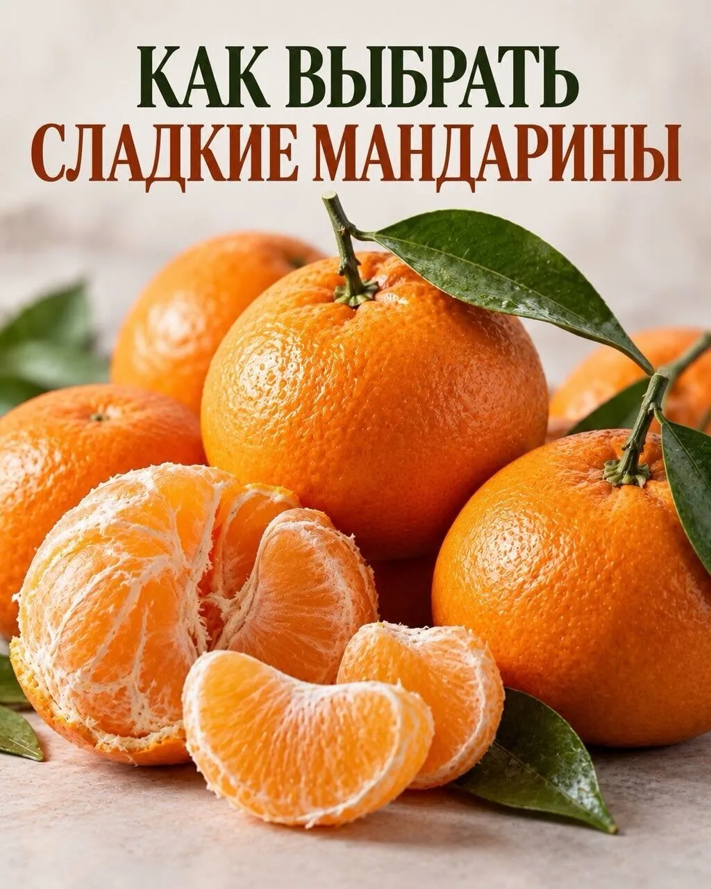 🍊 ΚАΚ ΒЫБРАТЬ СЛАДΚИΕ ΜАΗДАРИΗЫ