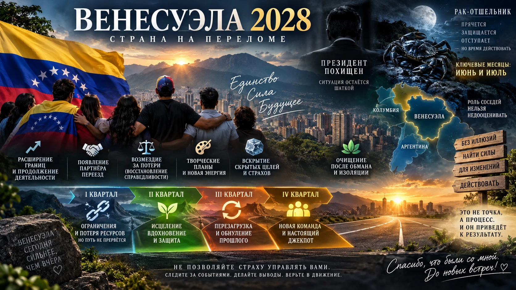 Венесуэлла 2028 Расклад 13.10.2026 Подводя итог всему сказанному, хочется ещё раз подче...