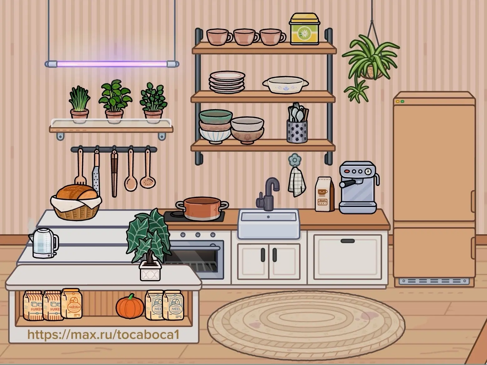 Обустройство кухни в Тока Бока 🍲