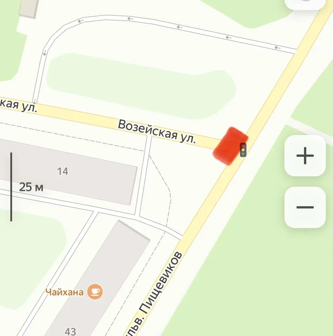 🚧 Перекрытие на бульваре Пищевиков