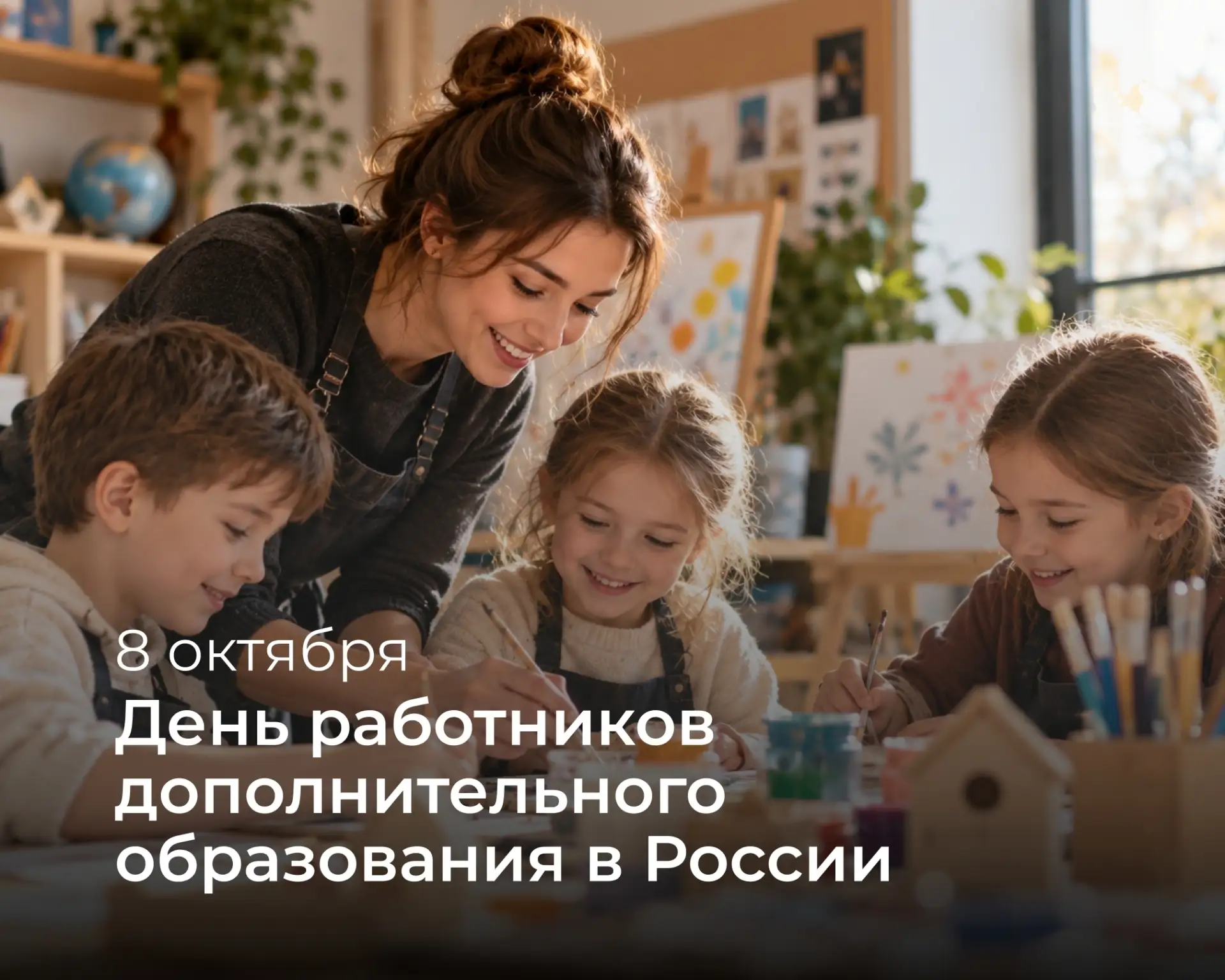 8 октября в России отмечается День работника дополнительного образования🎨