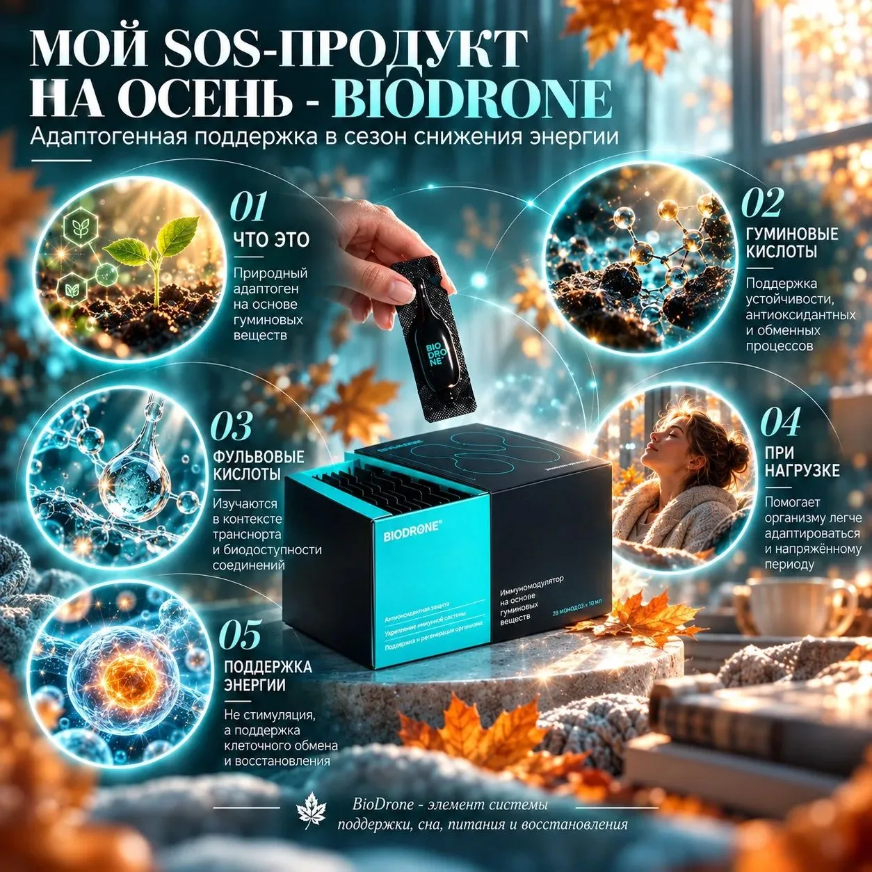 МОЙ SOS-ПРОДУКТ НА ОСЕНЬ - BIODRONE