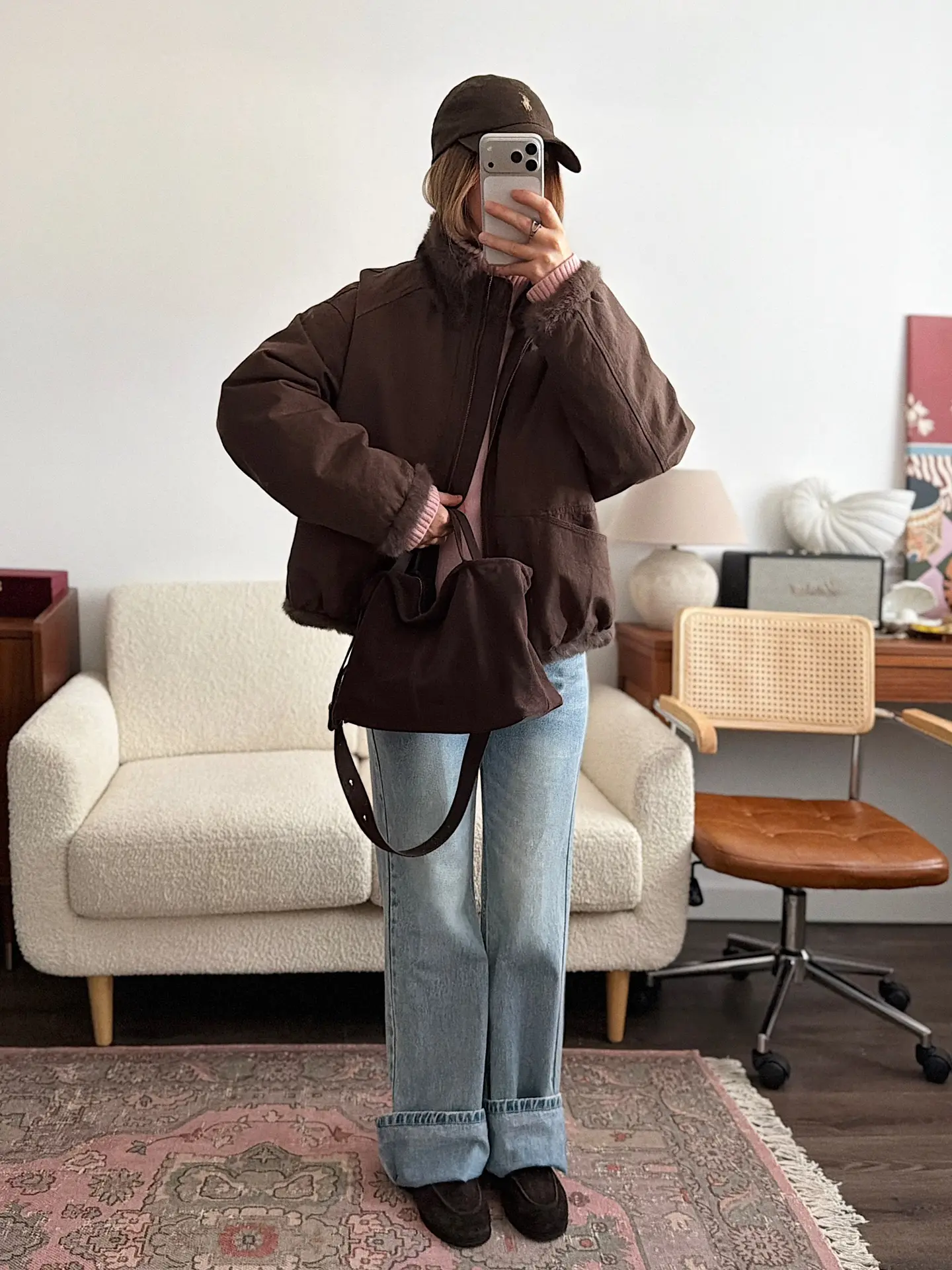 Любимый бомбер от Dushu 🤎