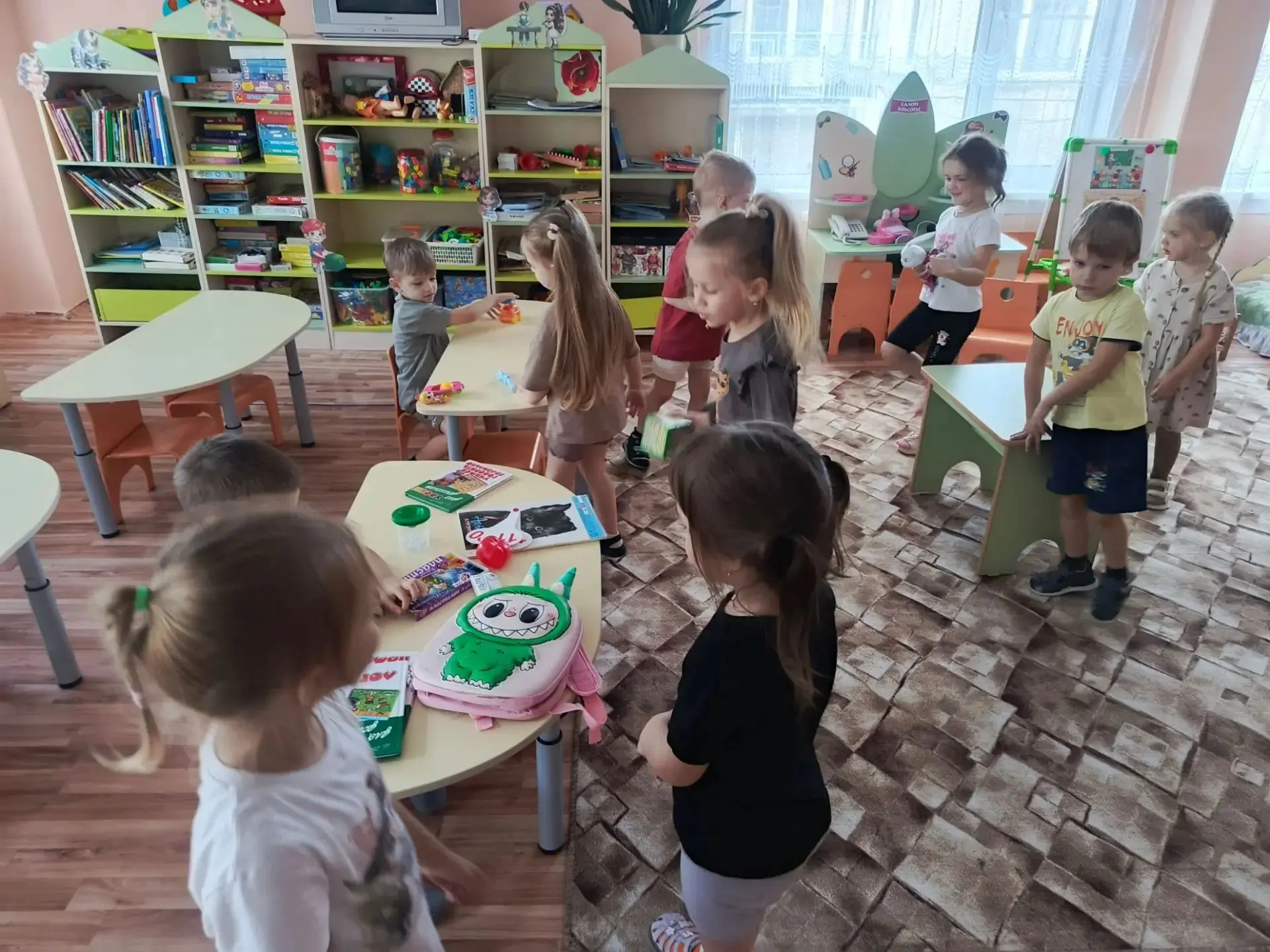 💫В День учителя, воспитанники группы №7 погрузились в школьную жизнь!