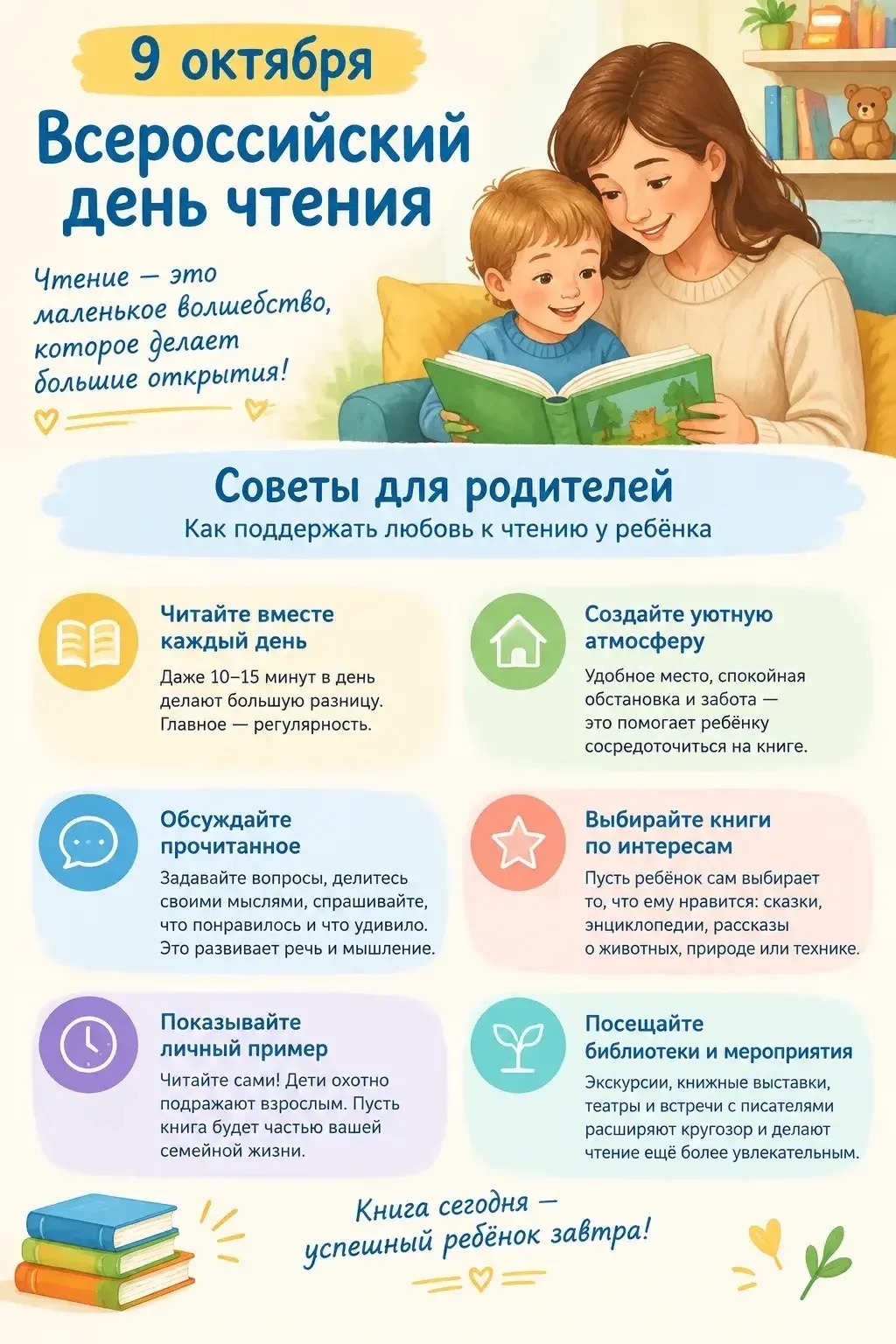 ✅ Сегодня Всероссийский день чтения📚📖🔖📚📖 . Звучит немного старомодно, правда? В 20...