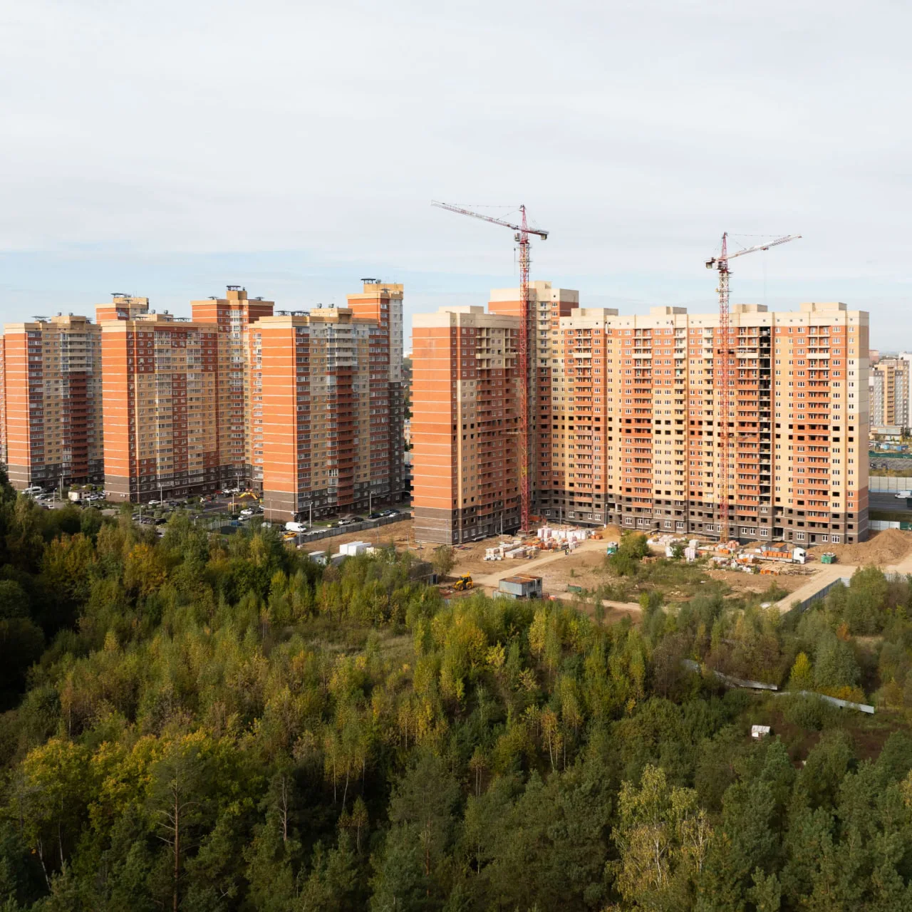 Новый Весенний: ход строительства за сентябрь