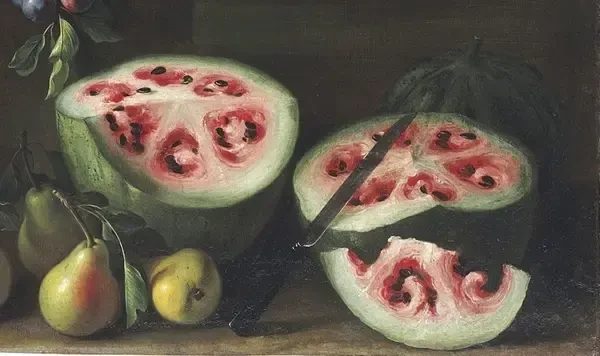 🍄На этой картине Джованни Станчи, написанной в XVII веке, показано, как выглядела мяко...