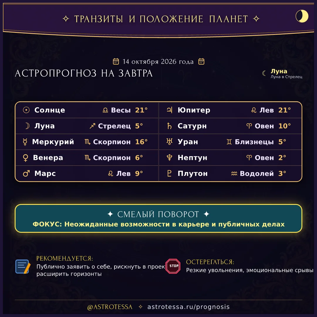 ✨ ФОКУС ДНЯ: СМЕЛЫЙ ПОВОРОТ